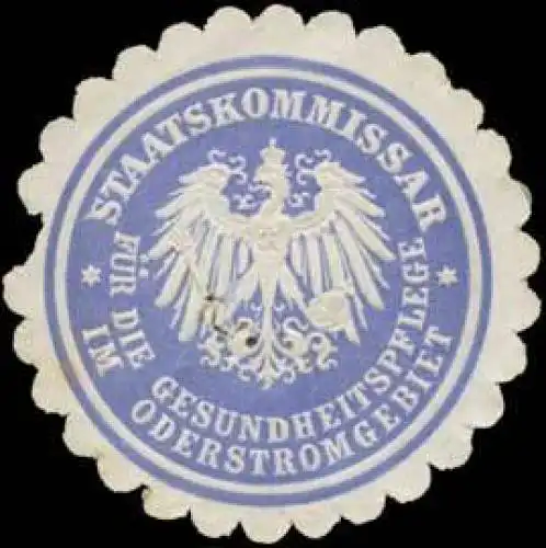 Staatskommissar für die Gesundheitspflege im Oderstromgebiet