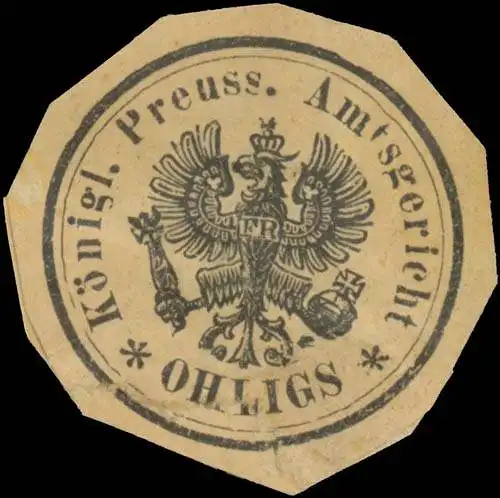 K. Pr. Amtsgericht Ohligs