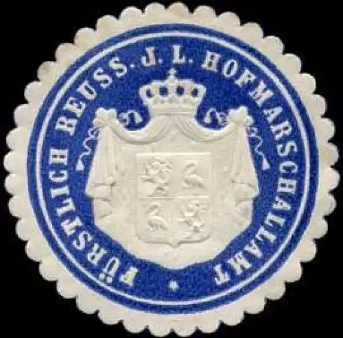 FÃ¼rstlich Reuss. J. L. Hofmarschallamt