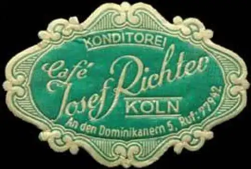 Konditorei CafÃ© Josef Richter KÃ¶ln