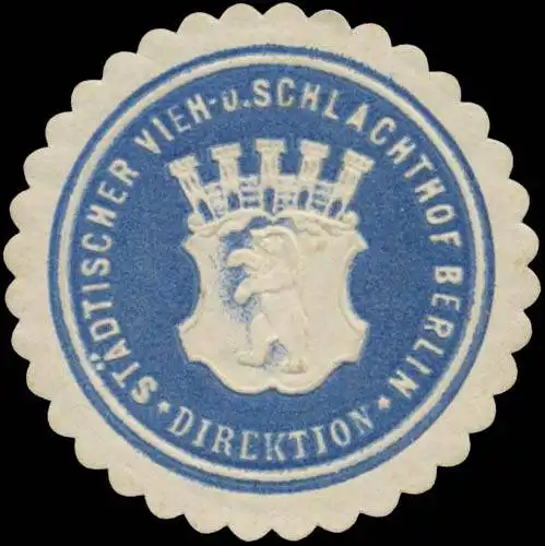 Direktion stÃ¤dtischer Vieh- und Schlachthof Berlin
