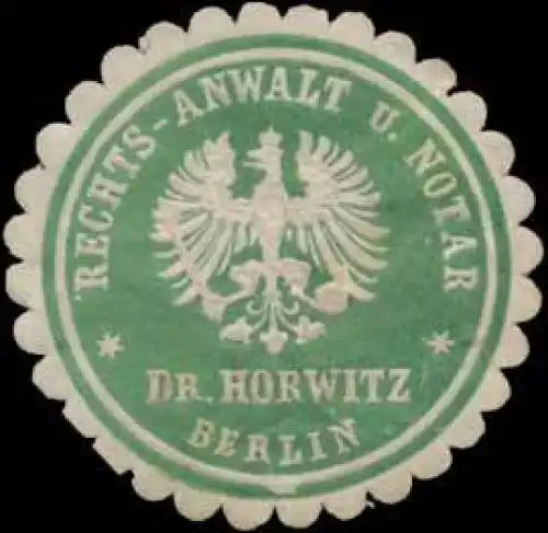 Rechtsanwalt & Notar Dr. Horwitz