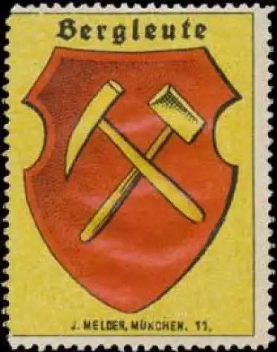 Zunftzeichen Bergmann