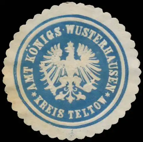 Amt KÃ¶nigs-Wusterhausen Kreis Teltow