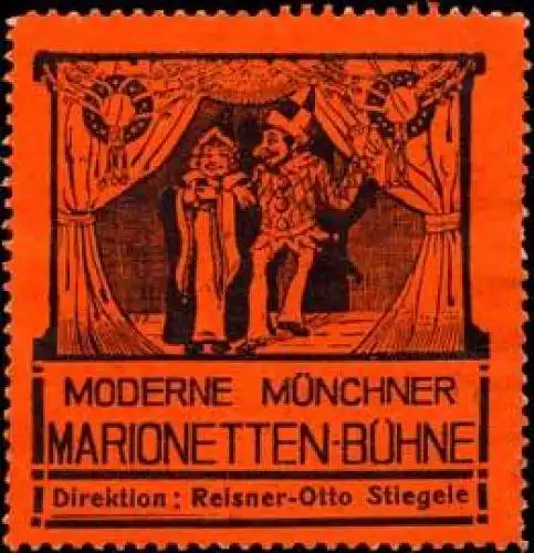 Moderne MÃ¼nchner Marionetten - BÃ¼hne