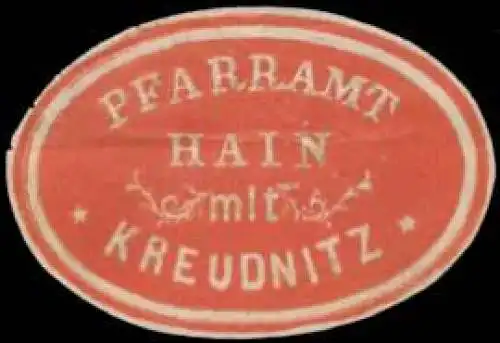 Pfarramt Hain mit Kreudnitz (Borna)