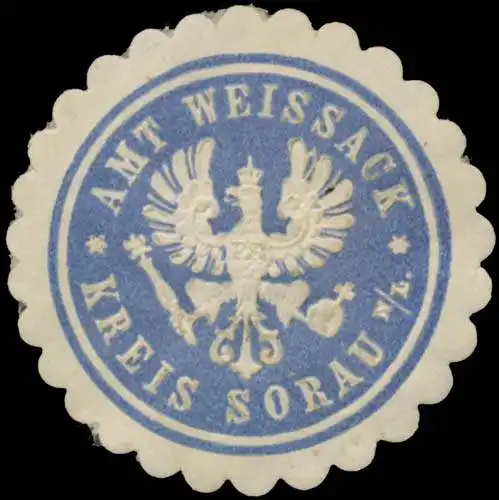 Amt WeiÃack Kreis Sorau/Lausitz