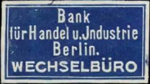 Bank fÃ¼r Handel und Industrie
