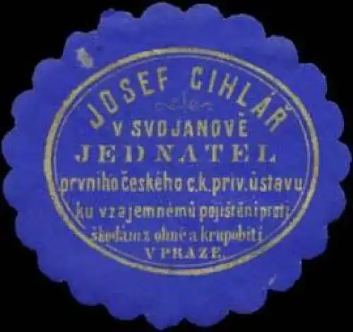 Josef Cihlar GeschÃ¤ftsfÃ¼hrer - Prag