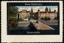 KaiserstraÃe mit StraÃenbahn
