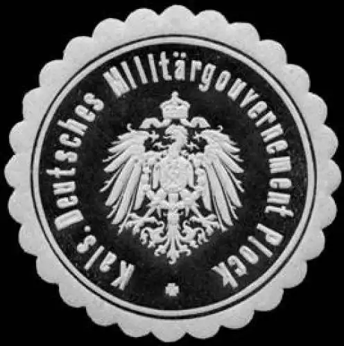 Kals. Deutsches MilitÃ¤rgouvernement Plock