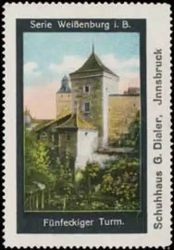 FÃ¼nfeckiger Turm