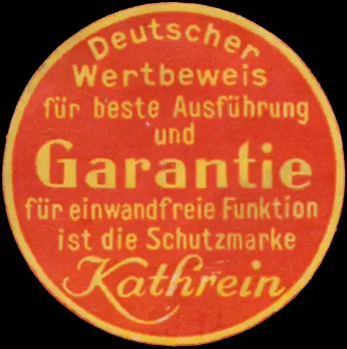 Deutscher Wertbeweis fÃ¼r beste AusfÃ¼hrung und Garantie