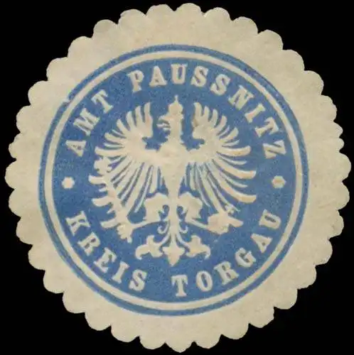 Amt PauÃnitz Kreis Torgau