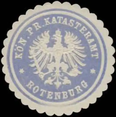 KÃ¶n. Pr. Katasteramt Rotenburg