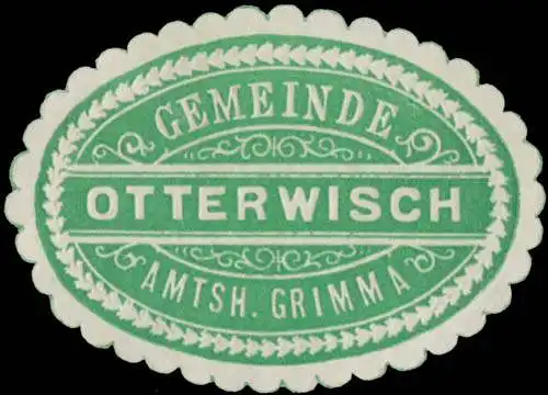 Gemeinde Otterwisch Amtsh. Grimma