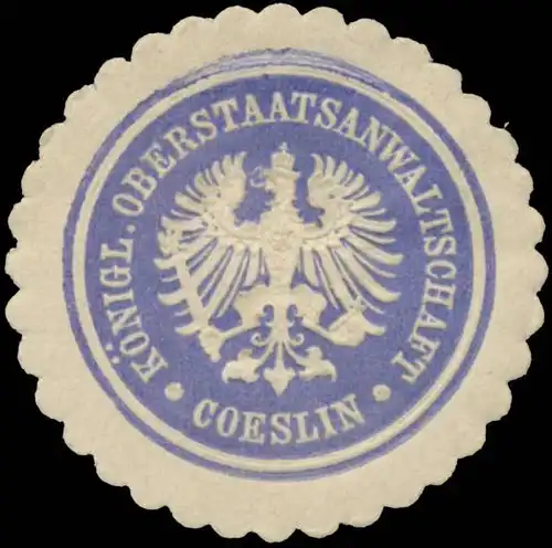 K. Oberstaatsanwaltschaft KÃ¶slin