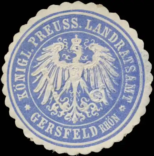 K.Pr. Landratsamt Gersfeld/RhÃ¶n