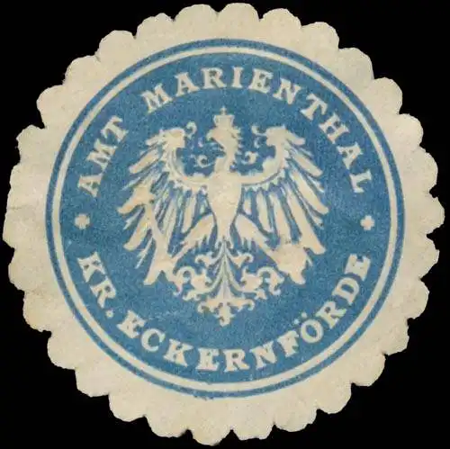 Amt Marienthal Kreis EckernfÃ¶rde