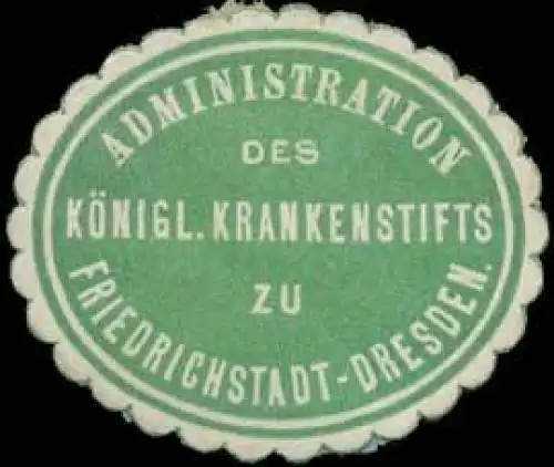 Administration des KÃ¶nigl. Krankenstifts zu Friedrichstadt