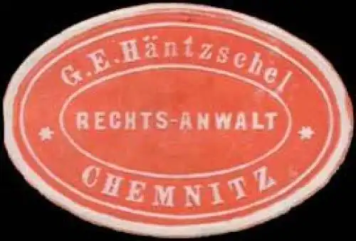 Rechtsanwalt G.E. HÃ¤ntzschel