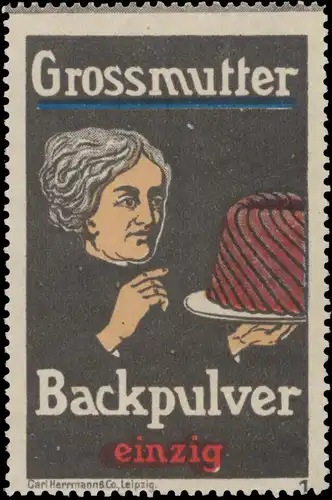 Grossmutter Backpulver einzig