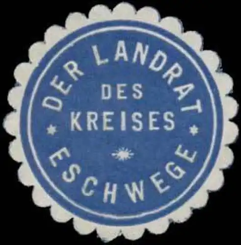 Der Landrat des Kreises Eschwege