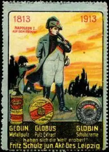 Völkerschlacht - Napoleon I. auf dem Rückzug