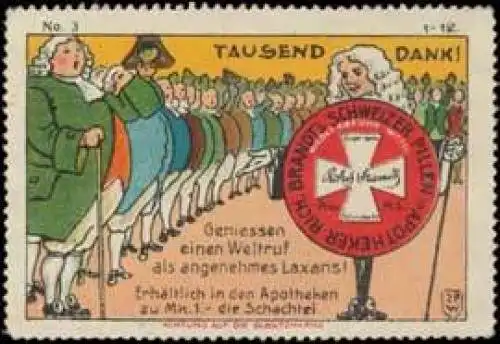 Brandts Schweizer Pillen - AbfÃ¼hrmittel