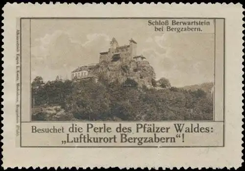 SchloÃ Berwartstein bei Bergzabern