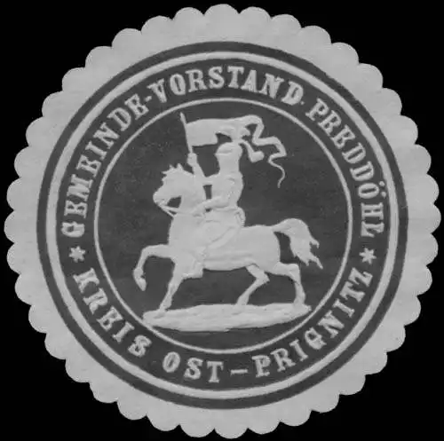 Gemeinde-Vorstand PreddÃ¶hl Kreis Ost-Prignitz