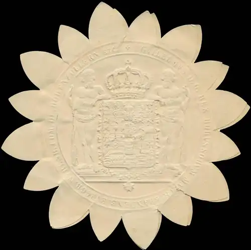 Guilelmus D.G. Rex Borussorum March Brandenburg Nuremberg com. Hohenzollern etc