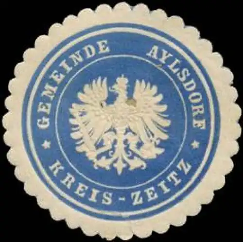 Gemeinde Aylsdorf Kreis Zeitz