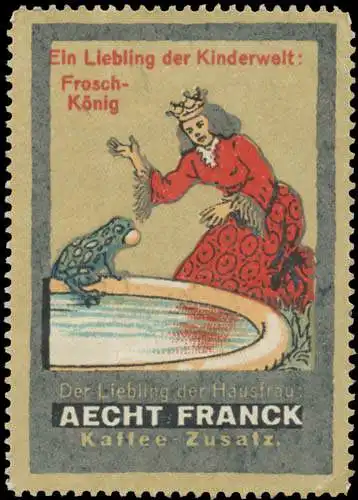 FroschkÃ¶nig ein Liebling der Kinderwelt