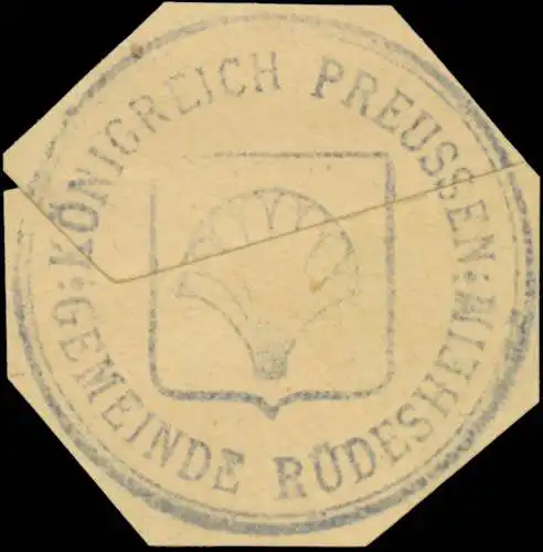 Gemeinde RÃ¼desheim K. Preussen