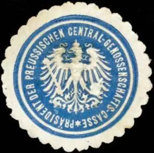 PrÃ¤sident der preussischen Central-Genossenschafts-Casse