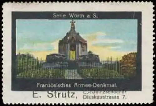 FranzÃ¶sisches Armee-Denkmal