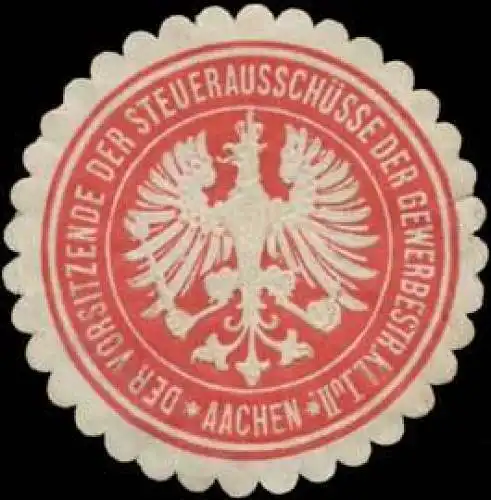 Der Vorsitzende der SteuerausschÃ¼sse der Gewerbesteuerklassen I. und II