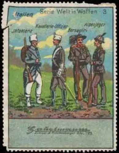 Alpenjäger-Bersagliri-Infanterie