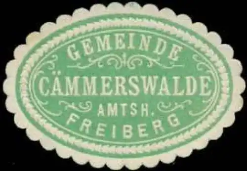 Gemeinde CÃ¤mmerswalde Amtsh. Freiberg
