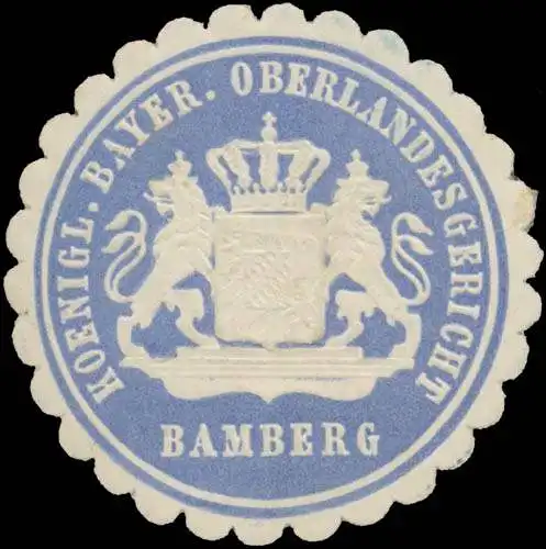 K. Bayer. Oberlandesgericht Bamberg