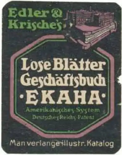 Lose BlÃ¤tter GeschÃ¤ftsbuch EKAHA