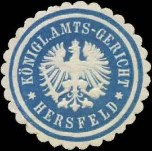 KÃ¶nigl. Amts-Gericht Hersfeld