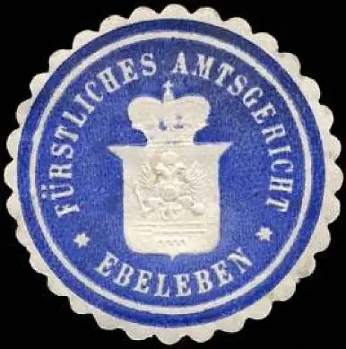 FÃ¼rstliches Amtsgericht - Ebeleben