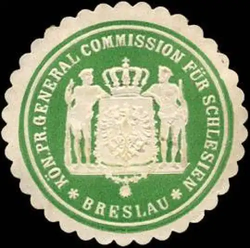 Königlich Preussische General Commission für Schlesien - Breslau