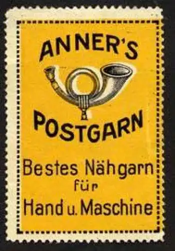 Anners Postgarn bestes NÃ¤hgarn fÃ¼r Hand und Maschine