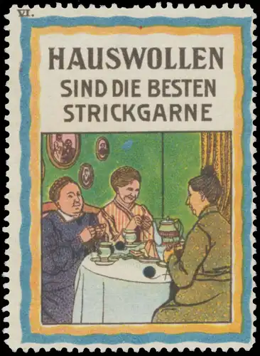 Hauswollen sind die besten Stirckgarne