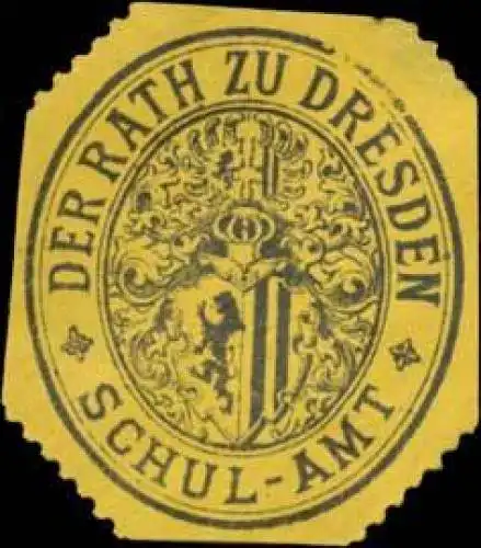 Der Rath zu Dresden Schulamt