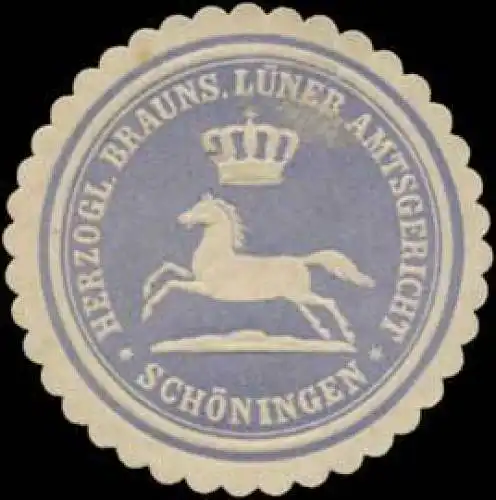 Herzogl. Brauns. LÃ¼neb. Amtsgericht SchÃ¶ningen