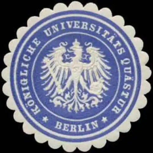 K. UniversitÃ¤ts QuÃ¤stur Berlin